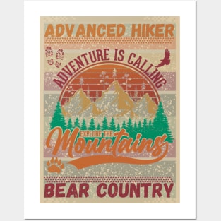 Hikers Adventure Posters and Art
